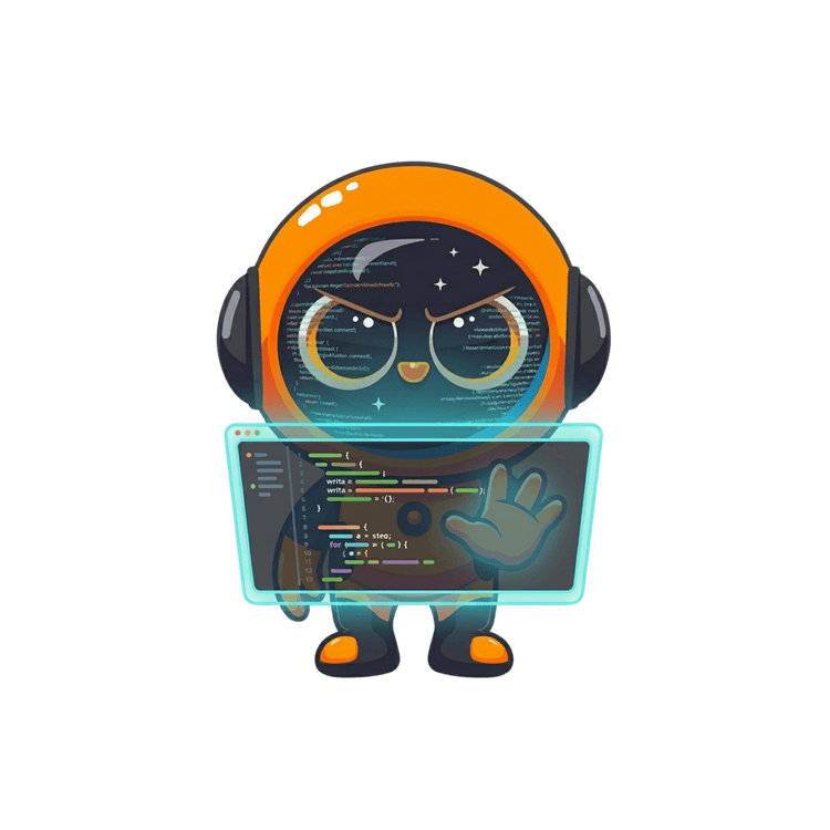 Luma AI coding mascot